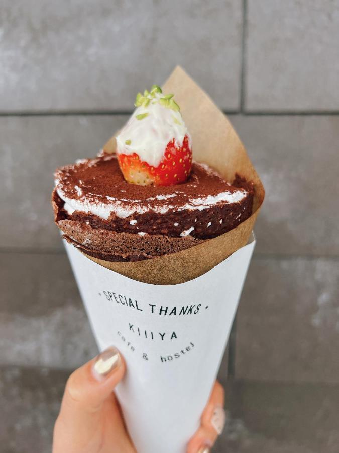 Kiiiya Cafe&Hostel 아주미노 외부 사진